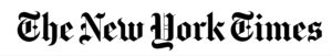 New York Times logo- the title in classic font